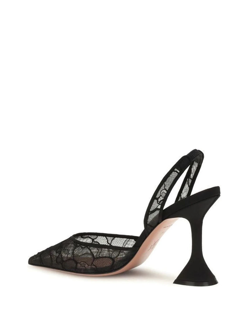 Amina Muaddi Sandals in black — view 3