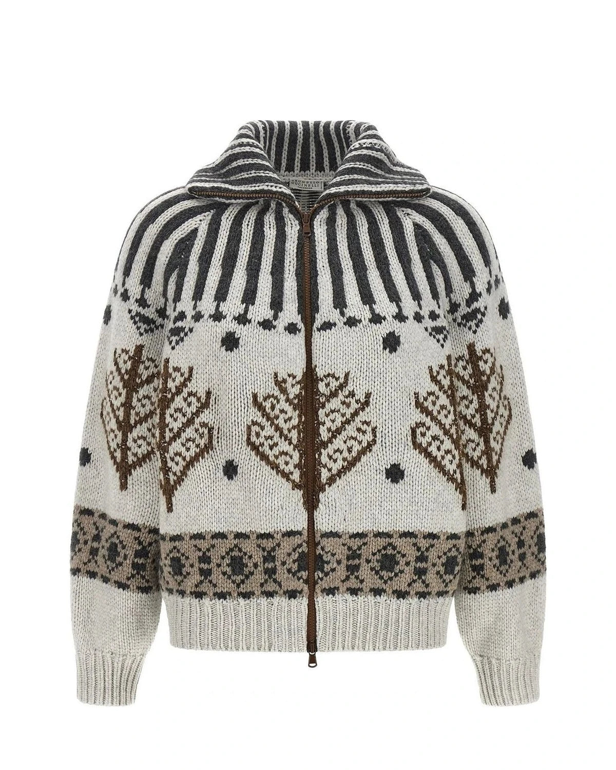 Brunello Cucinelli Sweater in multicolor, Cashmere