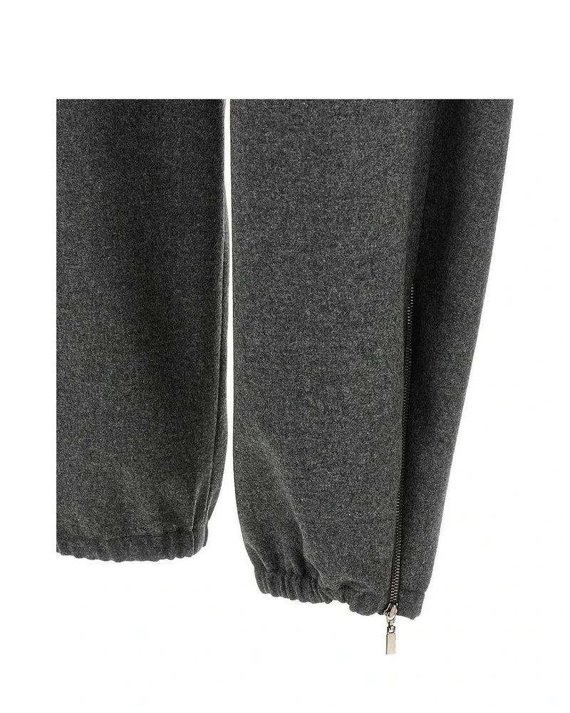 Brunello Cucinelli Cargo Pant in gray, Virgin Wool — view 5