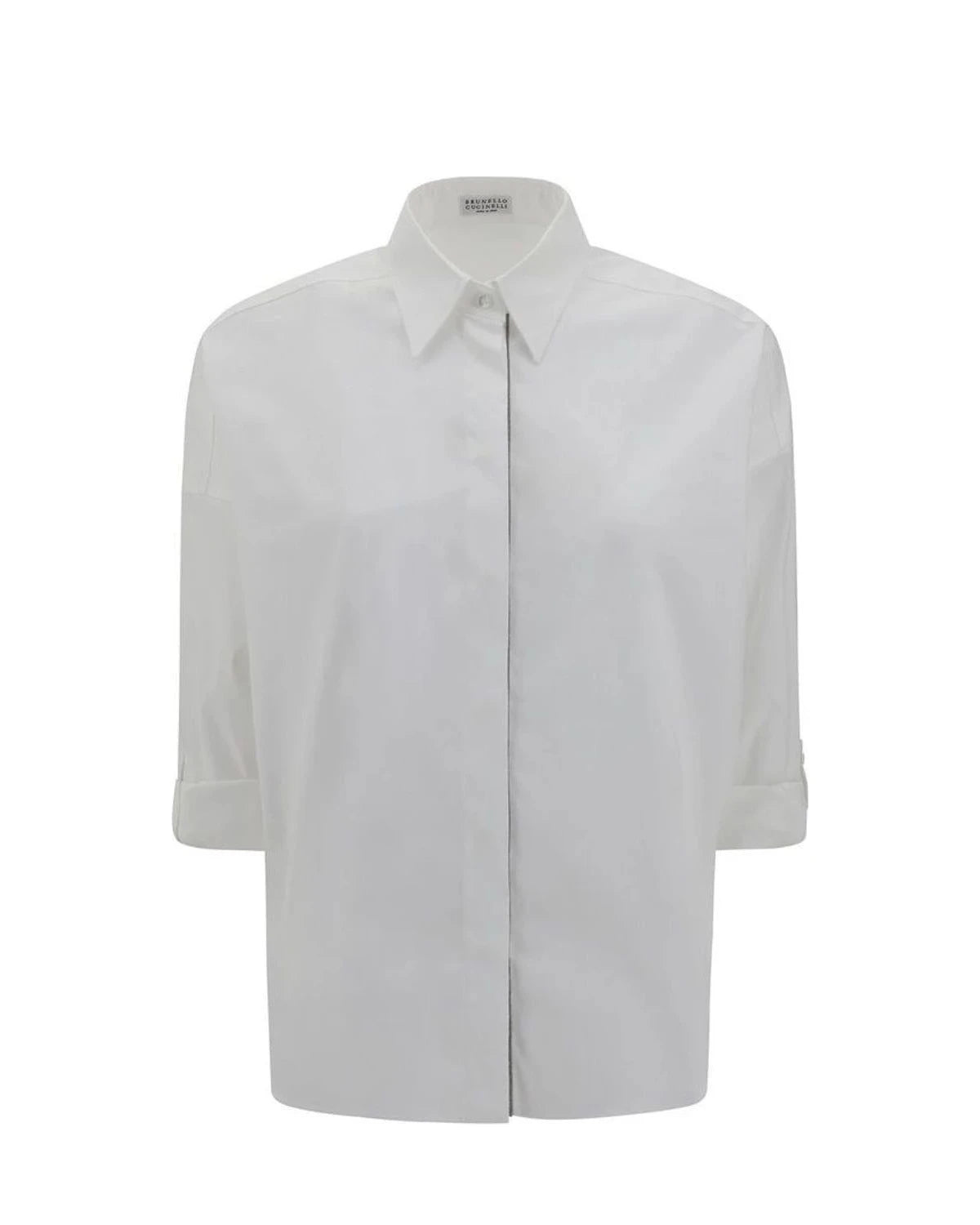 Brunello Cucinelli Dress Shirt in white