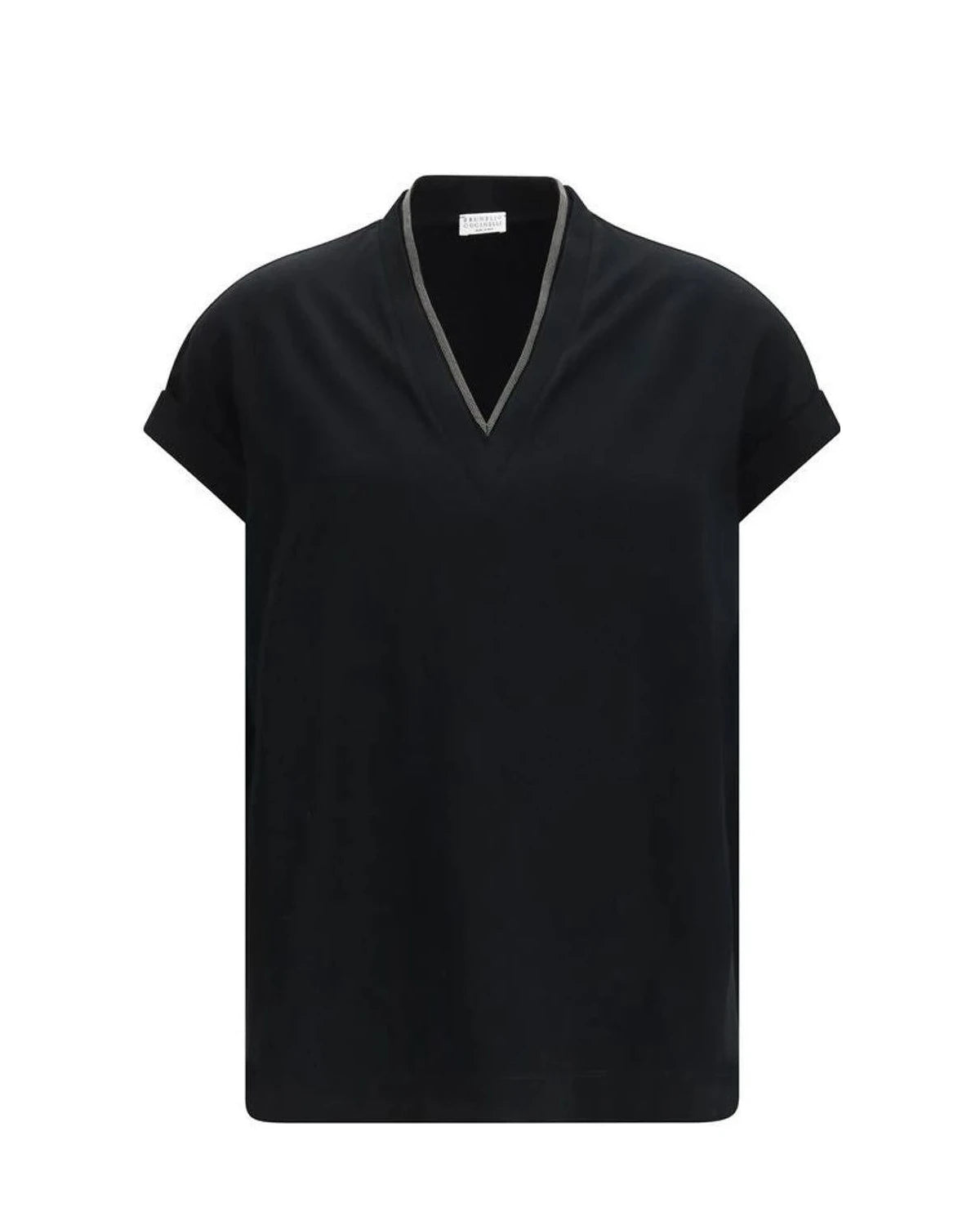 Brunello Cucinelli T-Shirt in black, Cotton