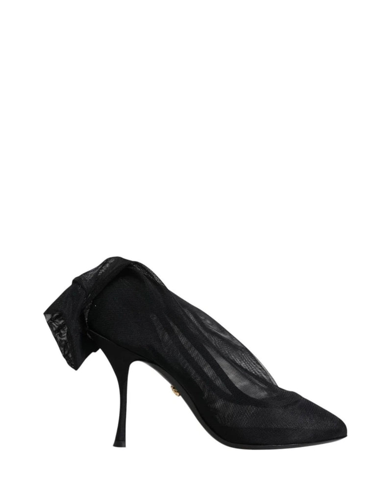 Dolce & Gabbana Boots in black, Silk
