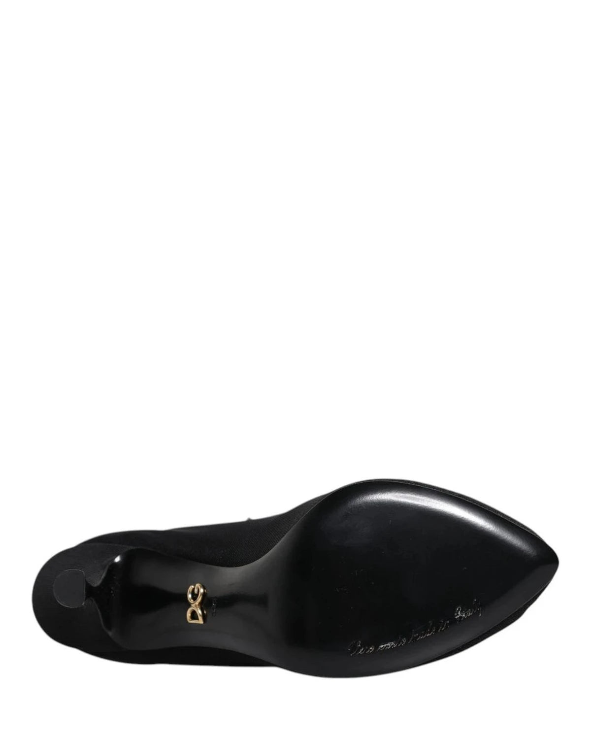 Dolce & Gabbana Boots in black, Silk — view 7