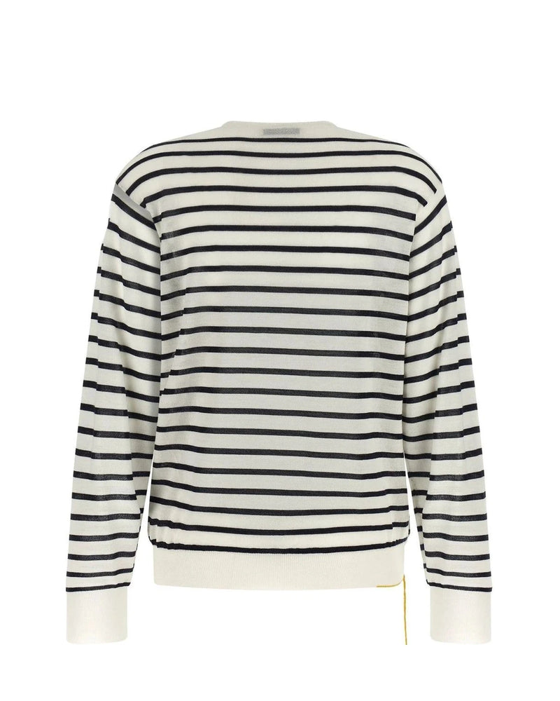 Fendi Cardigan in white, Virgin Wool — view 2