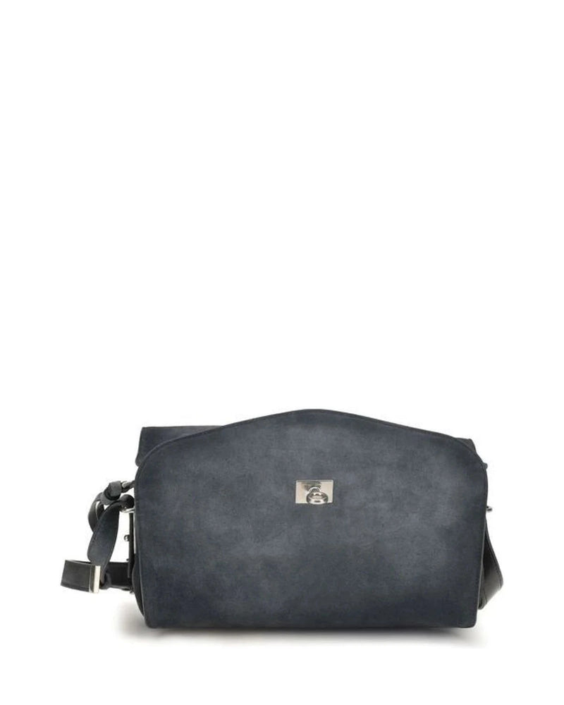 Balenciaga Cross Body Bag in blue, Suede