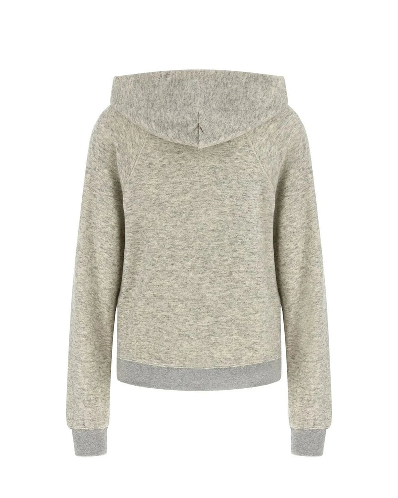 Khaite Hoodie in gray, Cotton — view 2