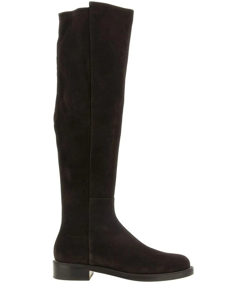 Stuart Weitzman Knee High Boots in brown, Lamb Leather