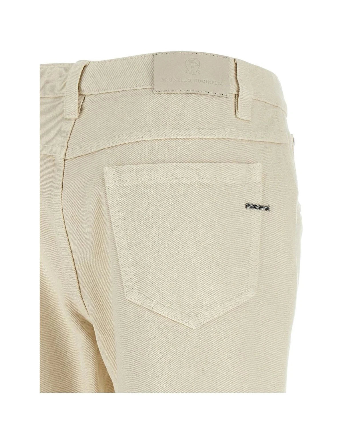 Brunello Cucinelli Jean in beige, Cotton — view 4