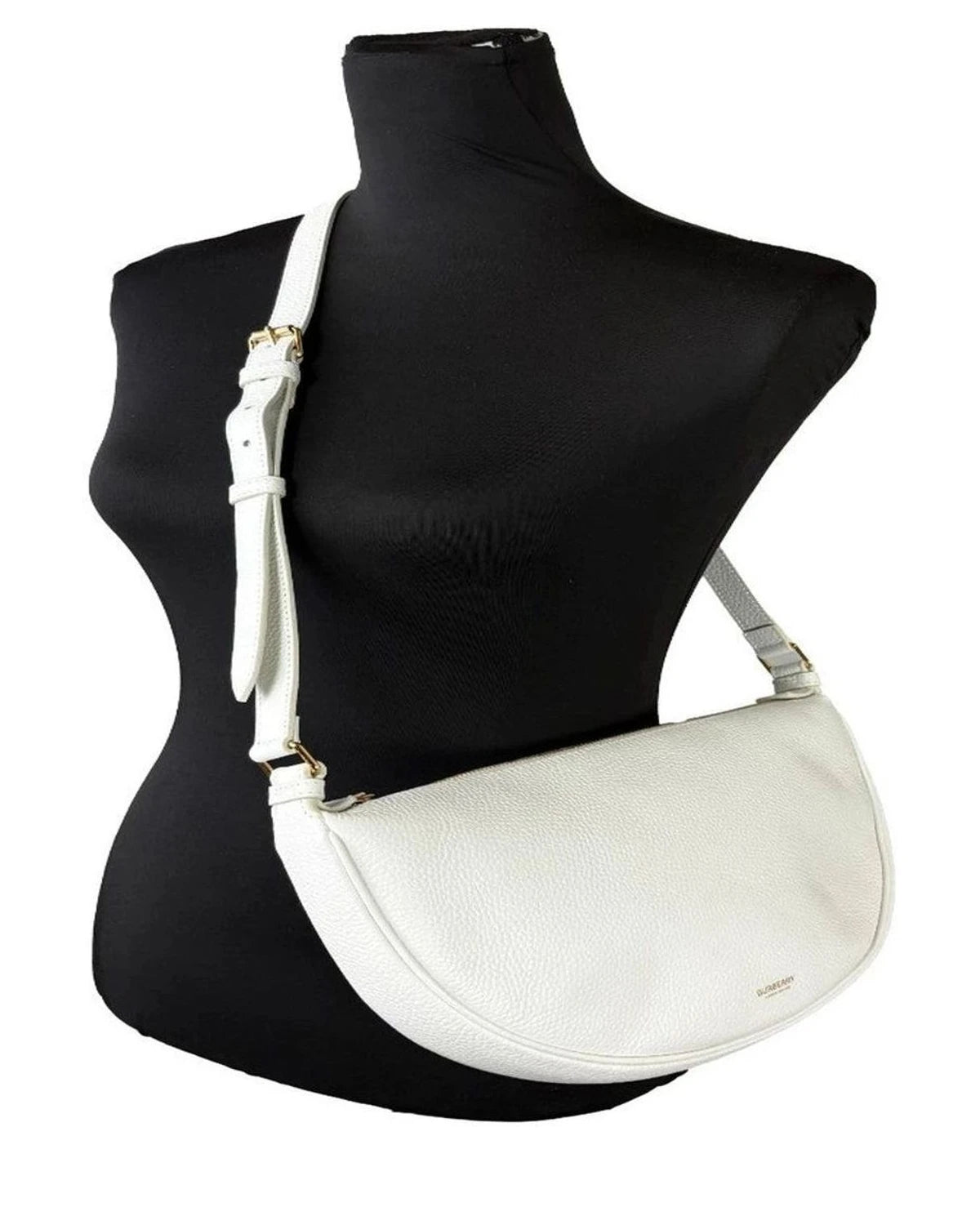 Burberry Cross Body Bag in gold, Grainy Leather — view 3