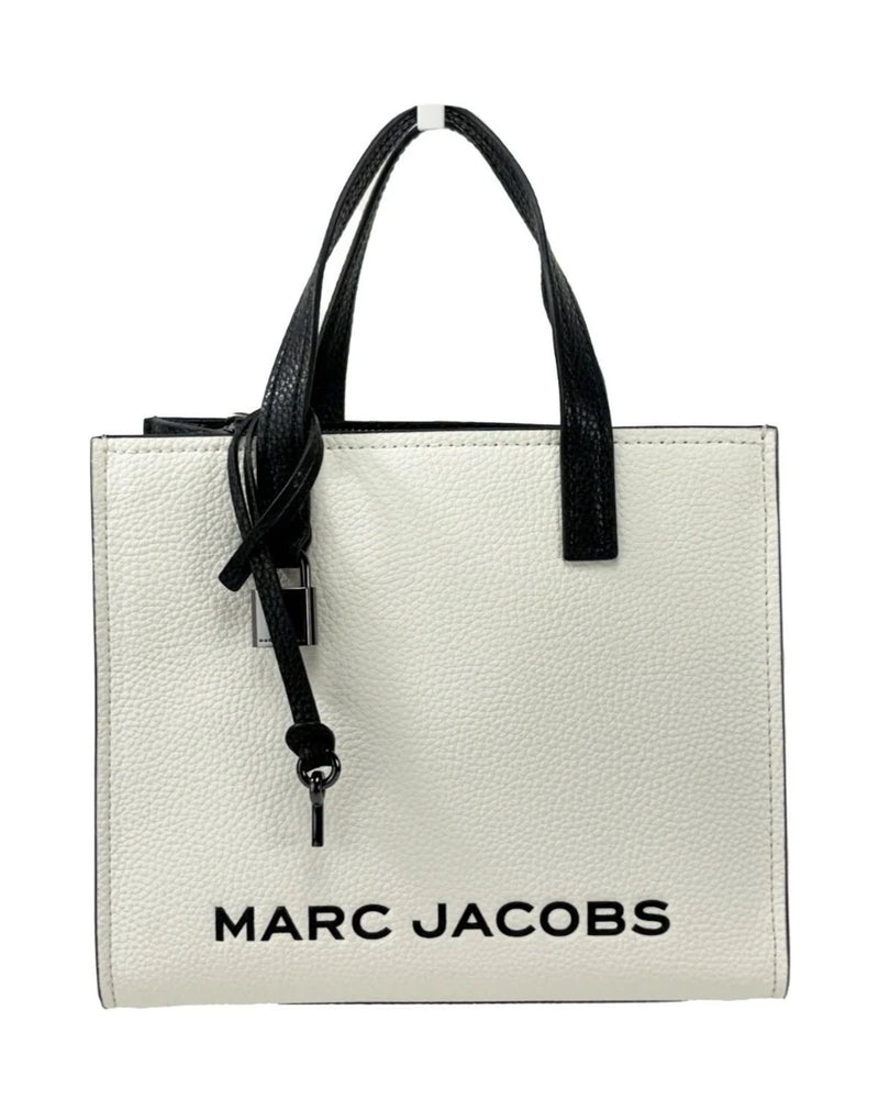 Marc Jacobs Satchel Bag in gray, Pebbled Leather