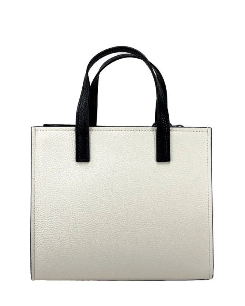 Marc Jacobs Satchel Bag in gray, Pebbled Leather — view 3