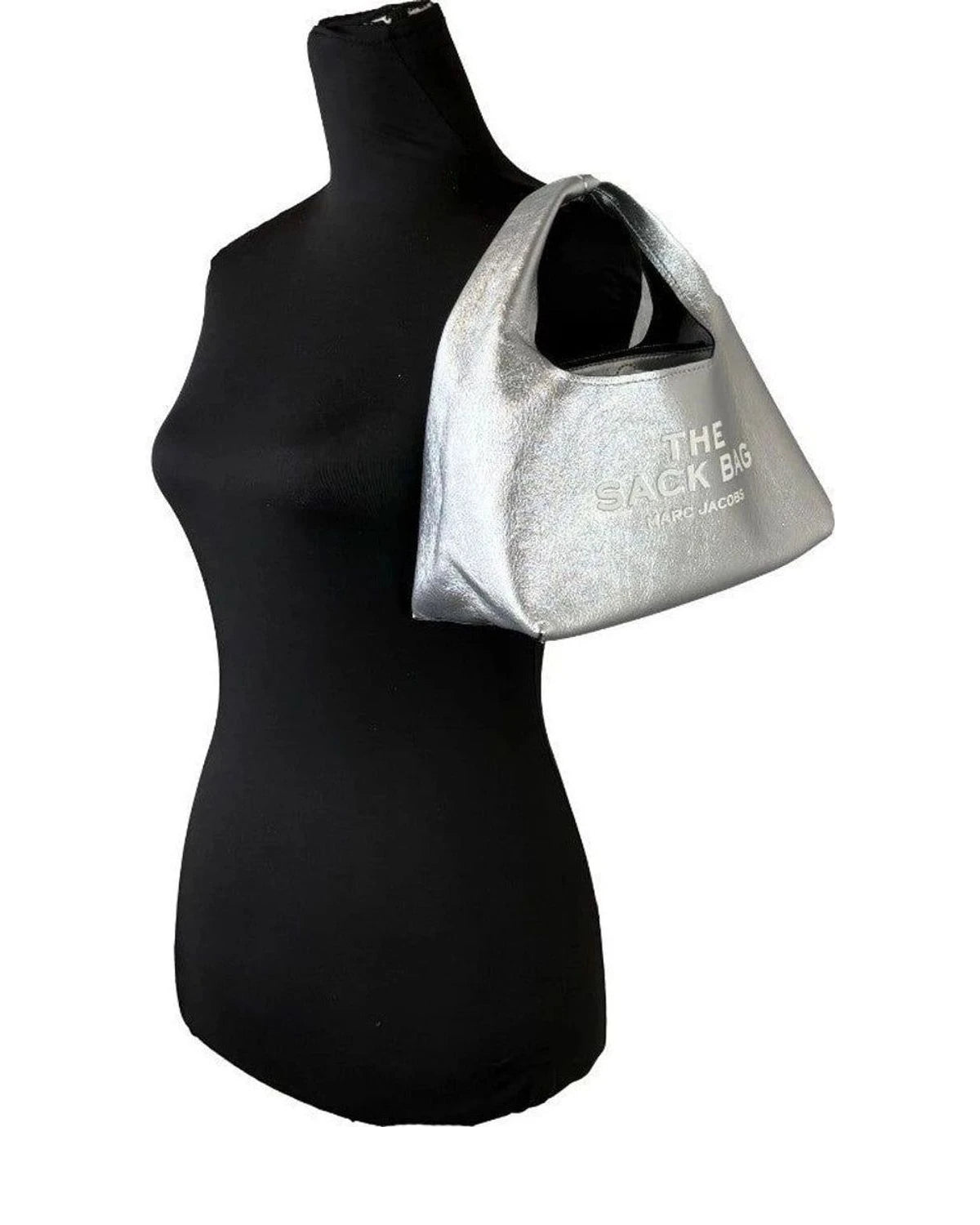 Marc Jacobs Bucket Bag in silver, Leather — view 4