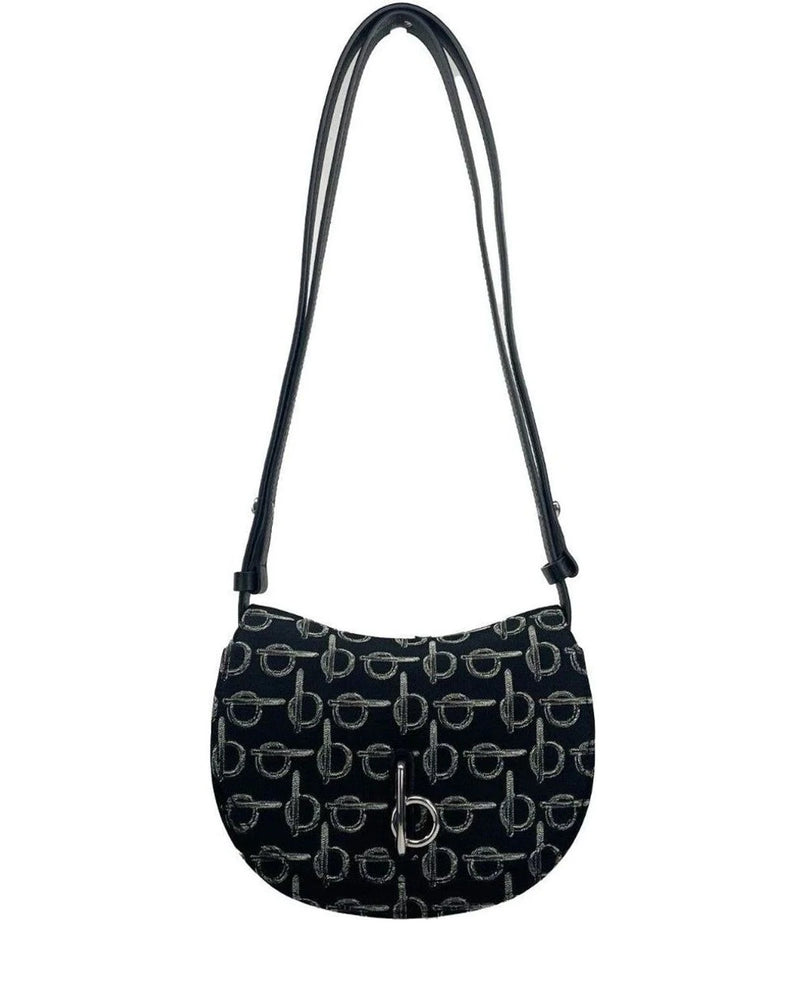 Burberry Cross Body Bag in silver, Leather — view 2