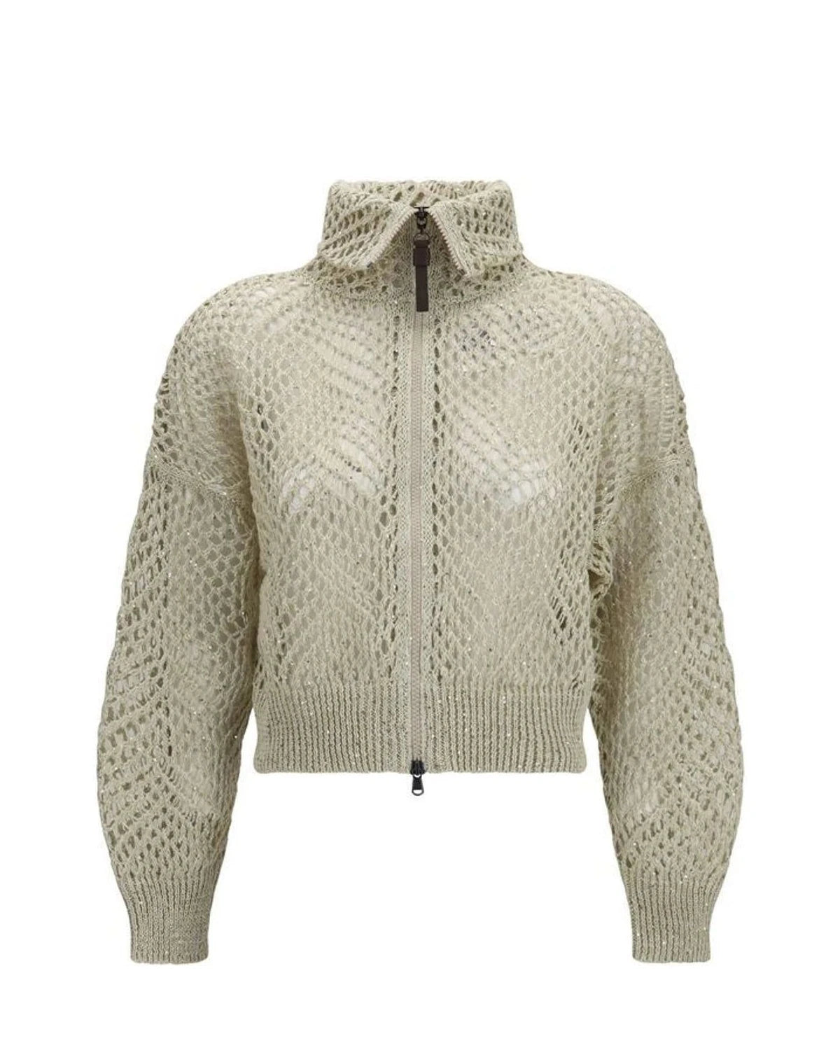 Brunello Cucinelli Sweater in beige, Linen