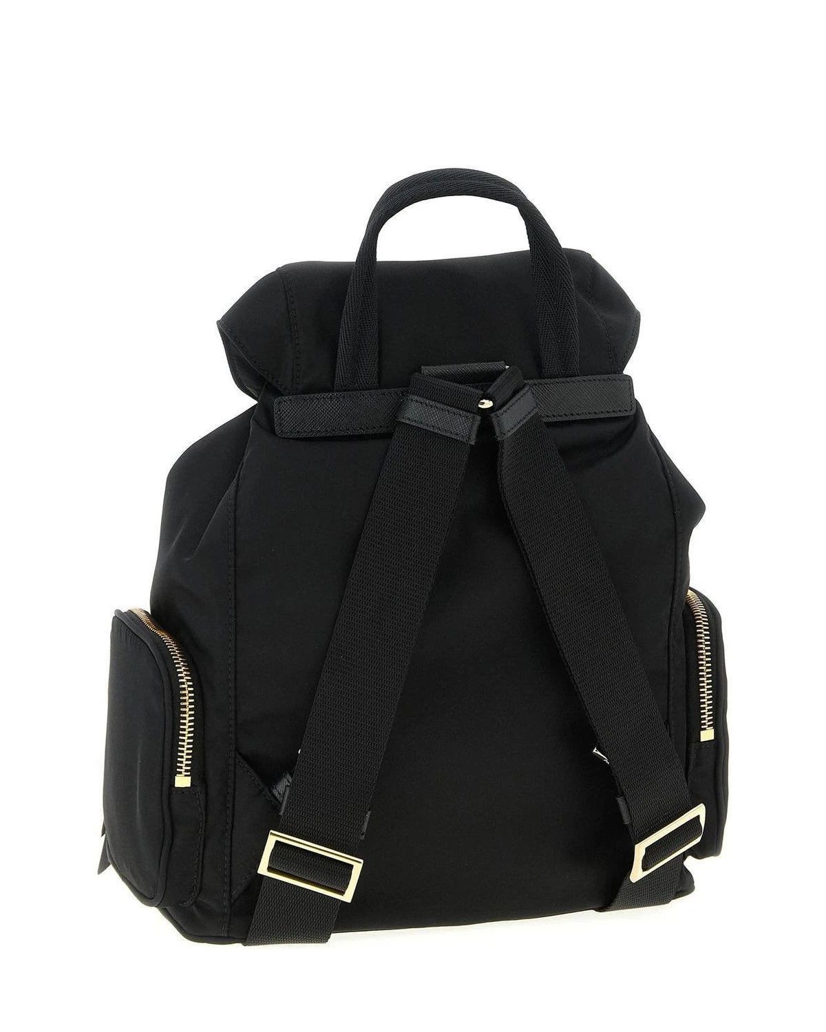 Prada School Backpack in black, Recycled Polyamide — view 2