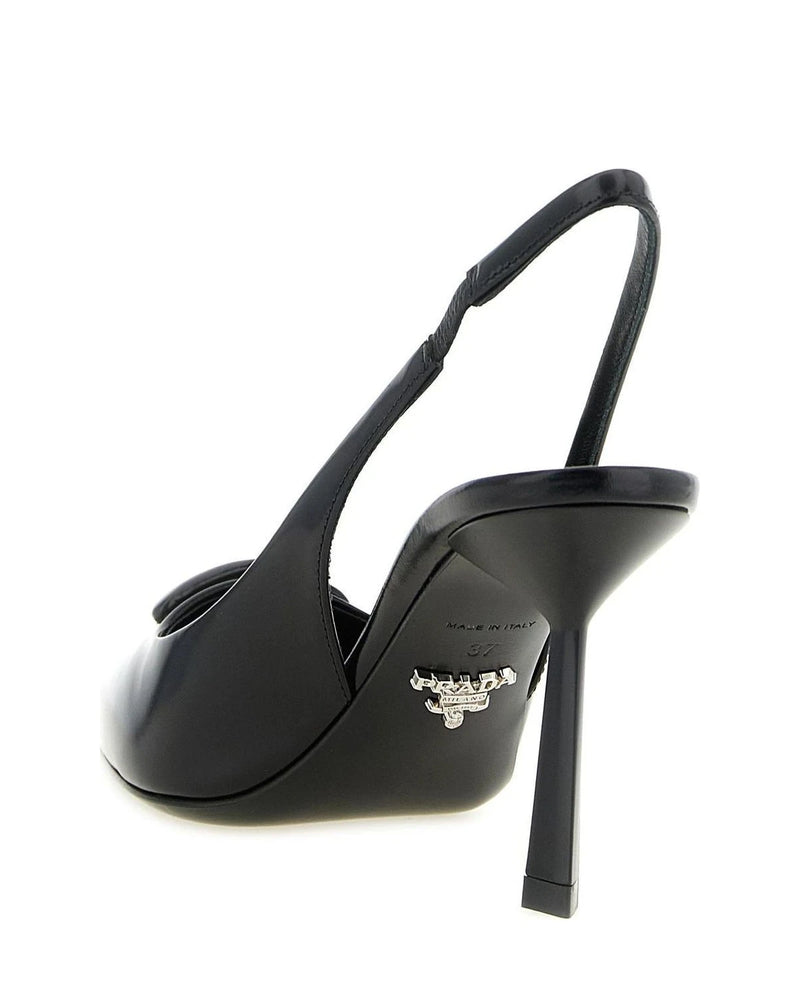 Prada Pumps in black, Calfskin Leather — view 3