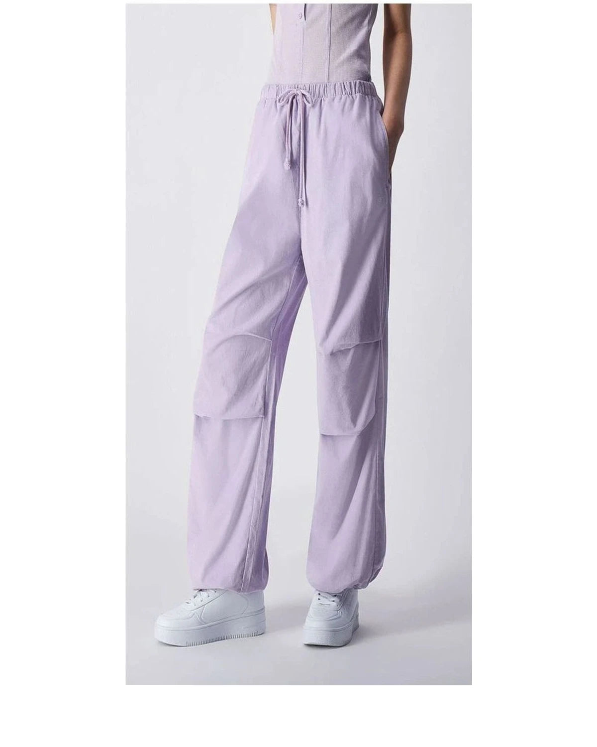 Champion Cargo Pant in purple, Cotton