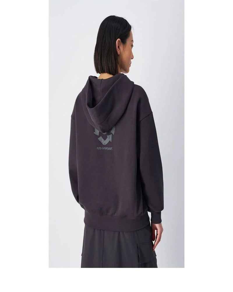 Champion Hoodie in black, Cotton — view 3