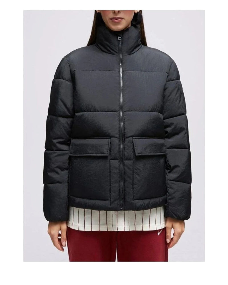 Champion Puffer Jacket in black — view 2