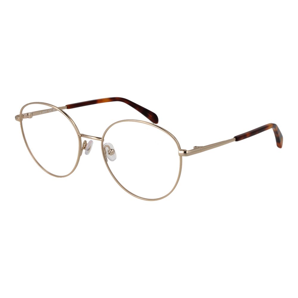Emilio Pucci Gold Women Optical Frame Glam Steals