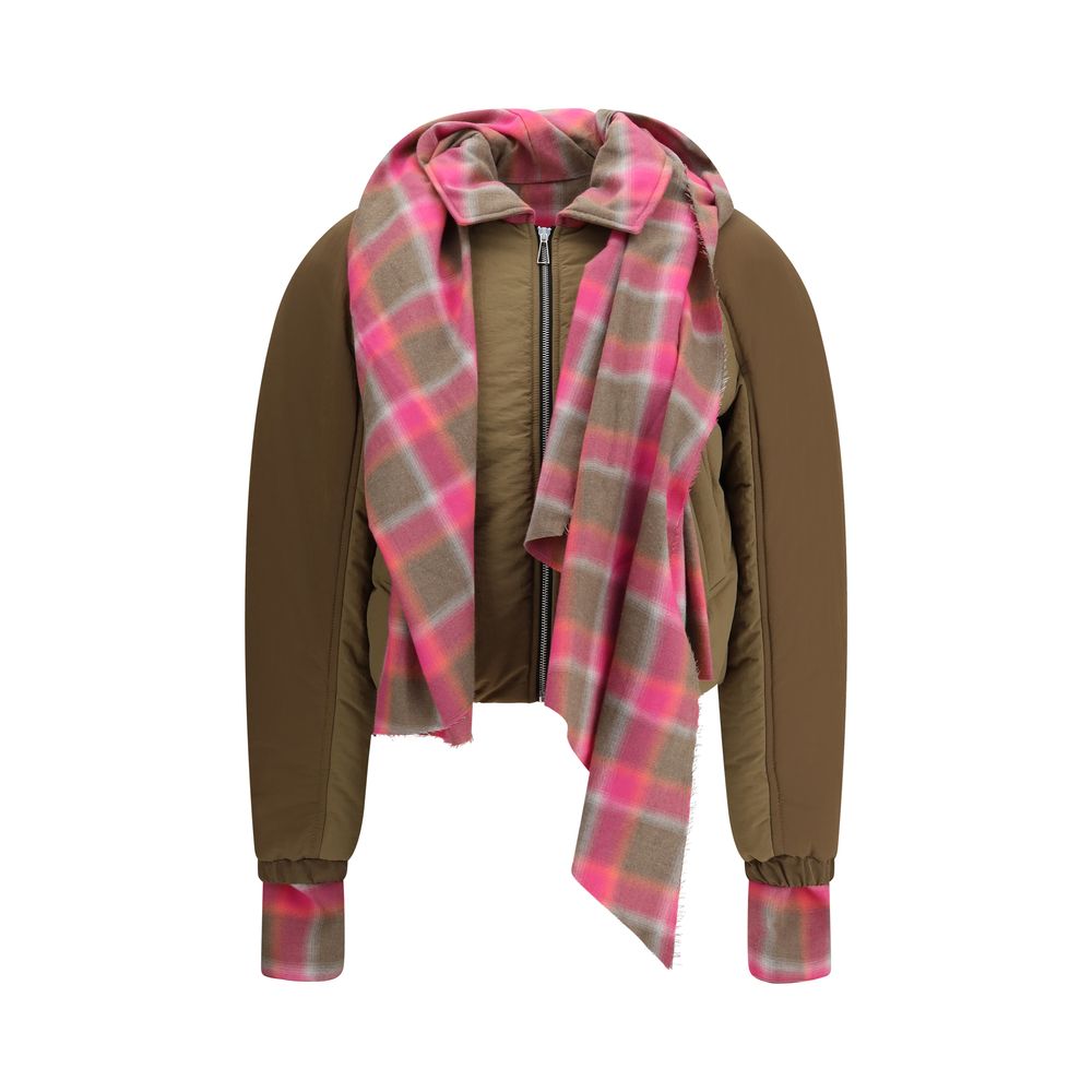 Marbell Maxi Scarf Puffer Jacket