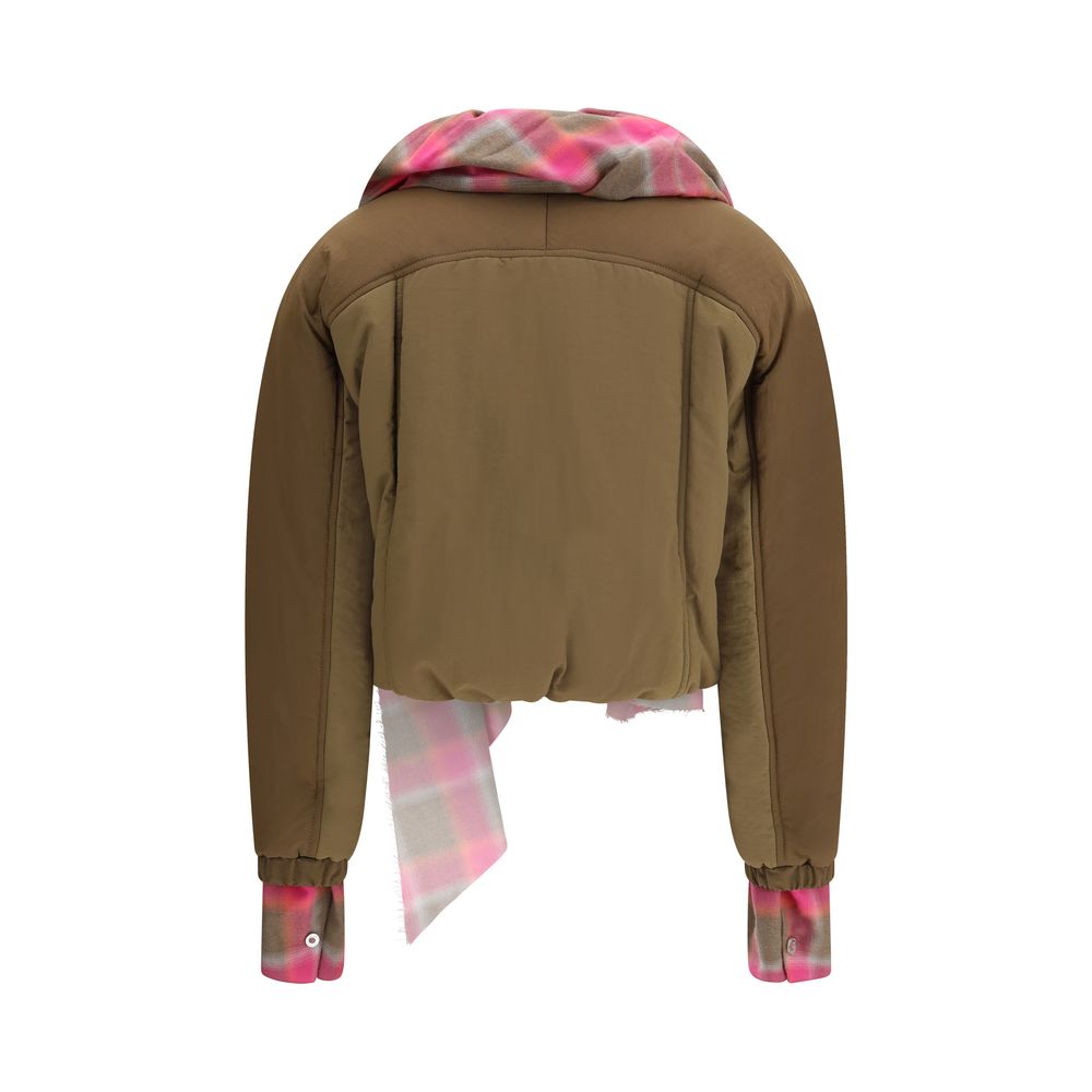Marbell Maxi Scarf Puffer Jacket