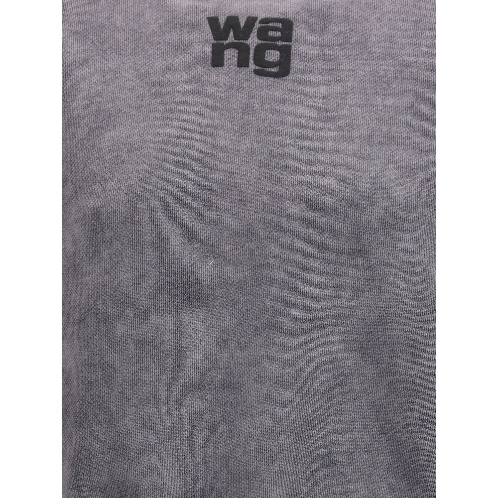 Alexander Wang Embossed Logo Crewneck Sweat-shirt