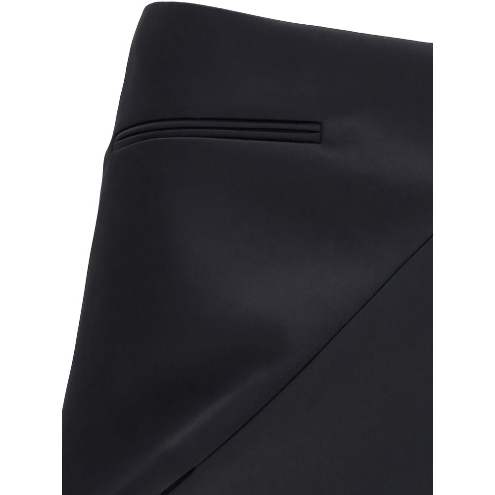 Courrèges Satin Mini-skirt Glam Steals