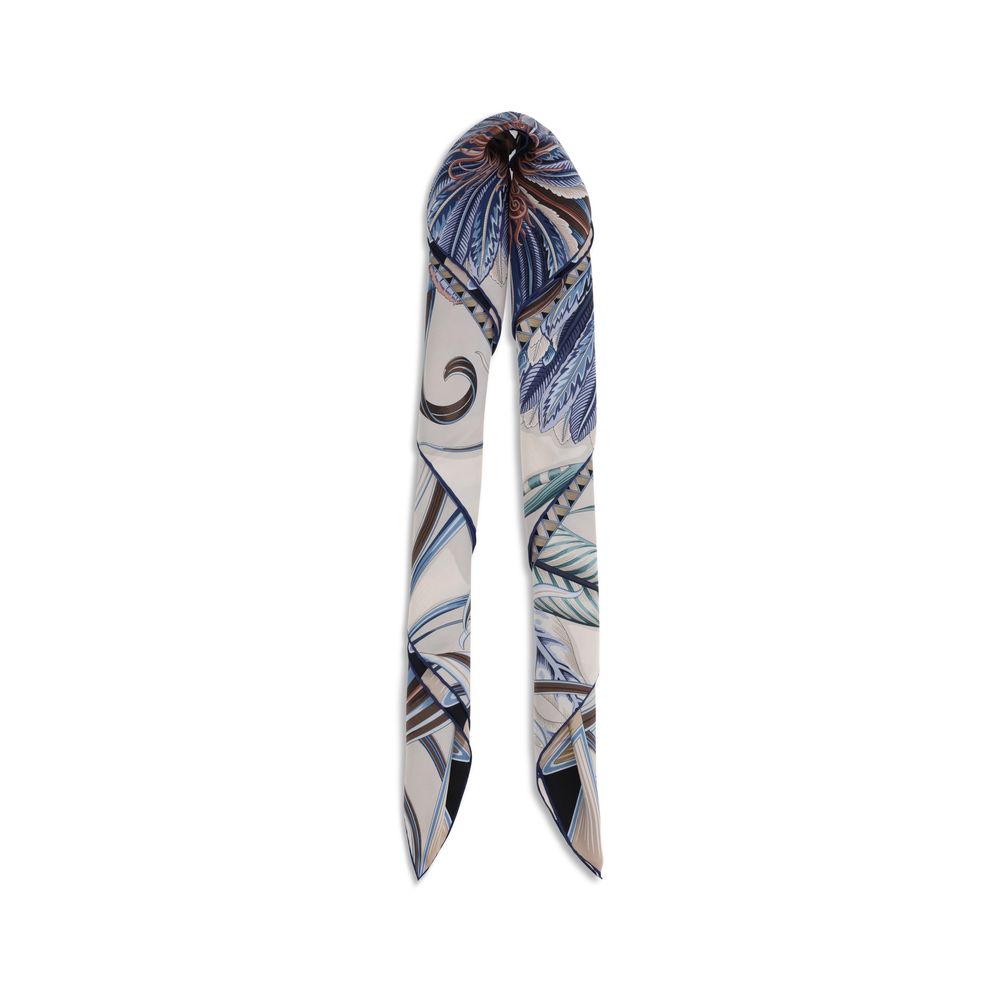 Ferragamo Giada Print Silk Scarf Glam Steals