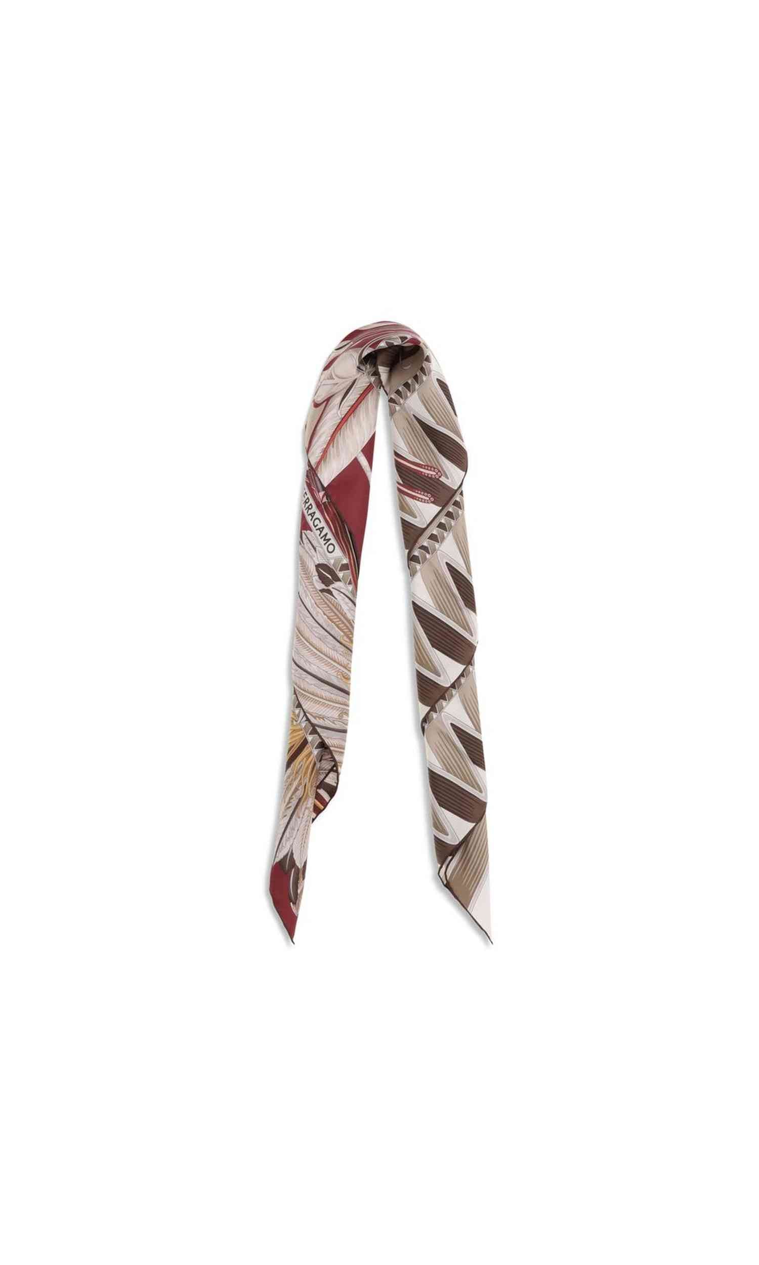 Ferragamo Giada print silk Scarf Glam Steals