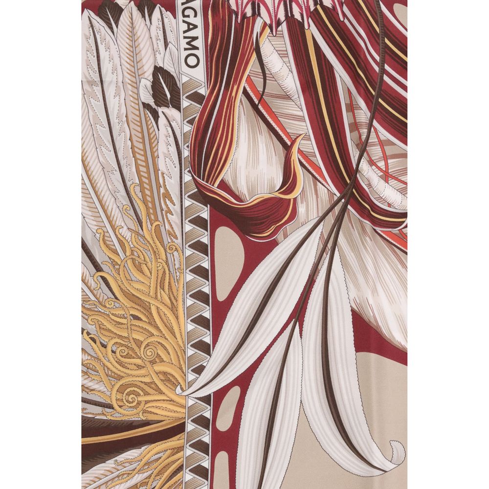 Ferragamo Giada print silk Scarf Glam Steals