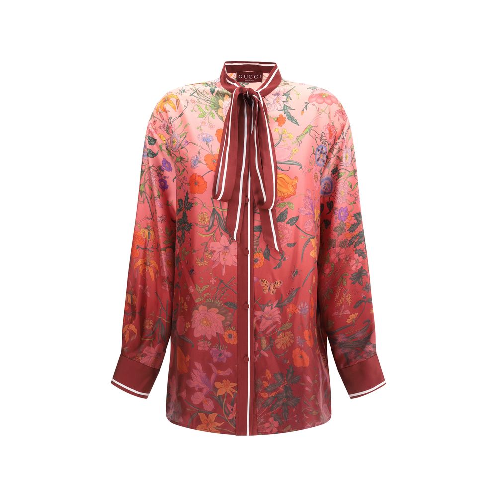Gucci Silk Floral Shirt