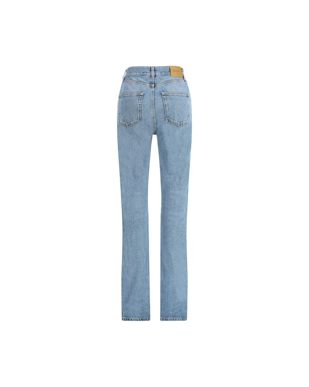 Saint Laurent 90s-inspired slim-fit jeans in denim Glam Steals