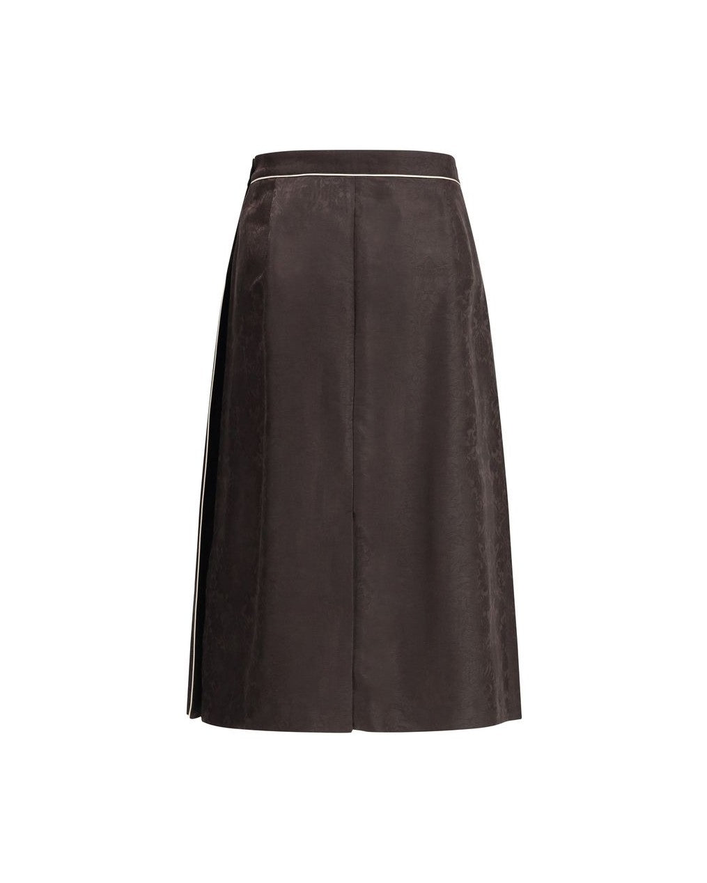 Burberry Sunflower Pleated Silk Skirt Glam Steals