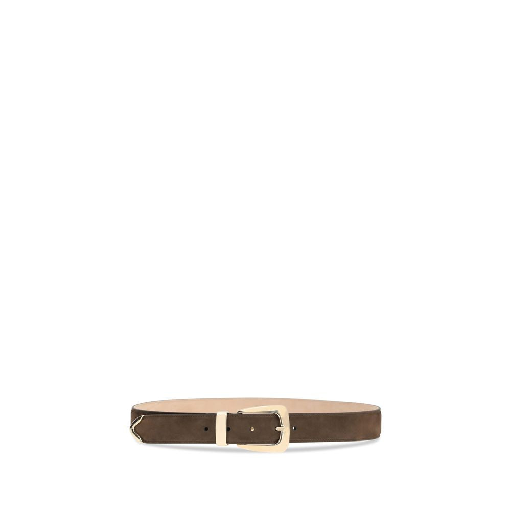 Khaite Suede Benny Belt Glam Steals