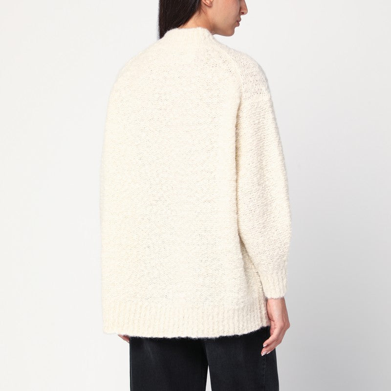 Isabel Marant Ecru Sweater in Alpaca Blend Glam Steals