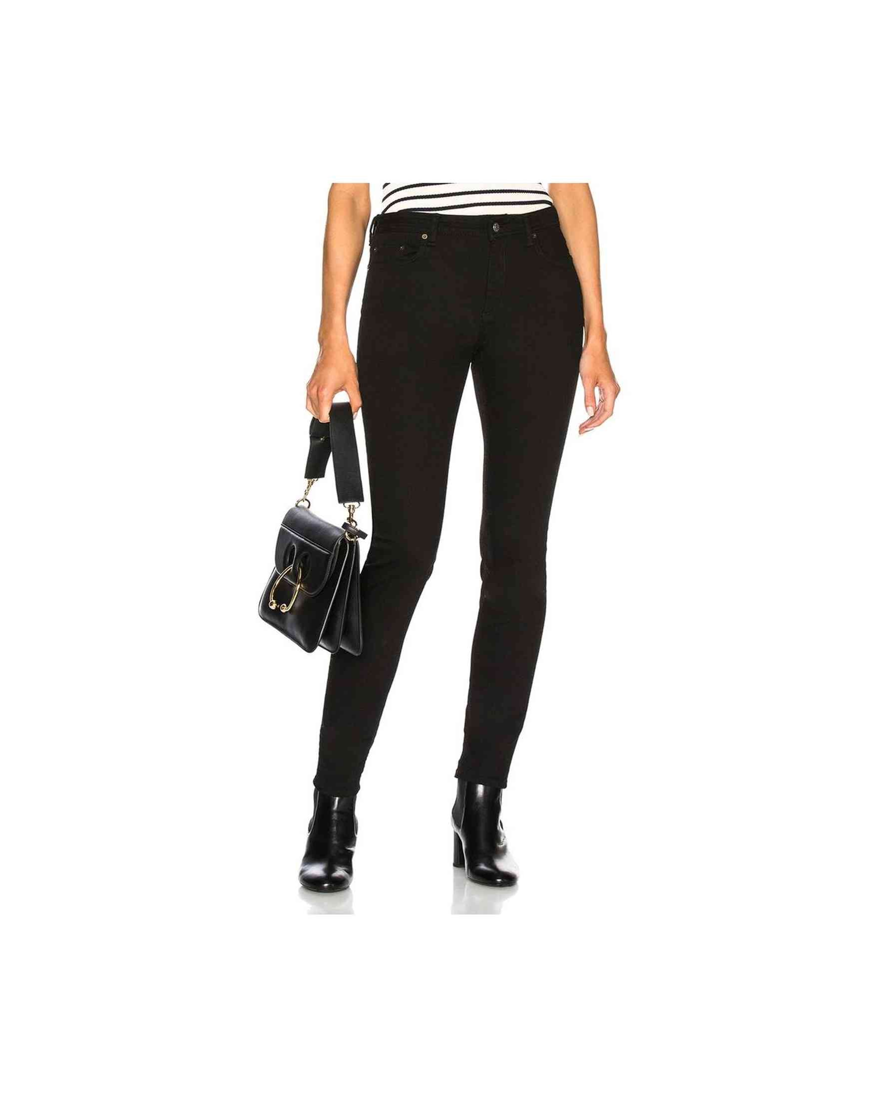 Acne Studios Blå Konst Climb Cotton Denim Jeans Glam Steals