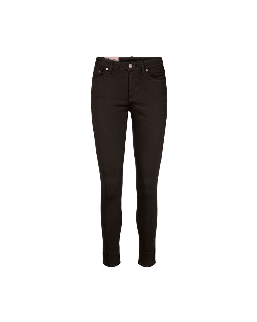 Acne Studios Black Cotton Skinny Jeans
