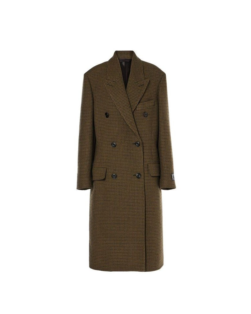 Acne Studios Brown Fibers Coat Glam Steals