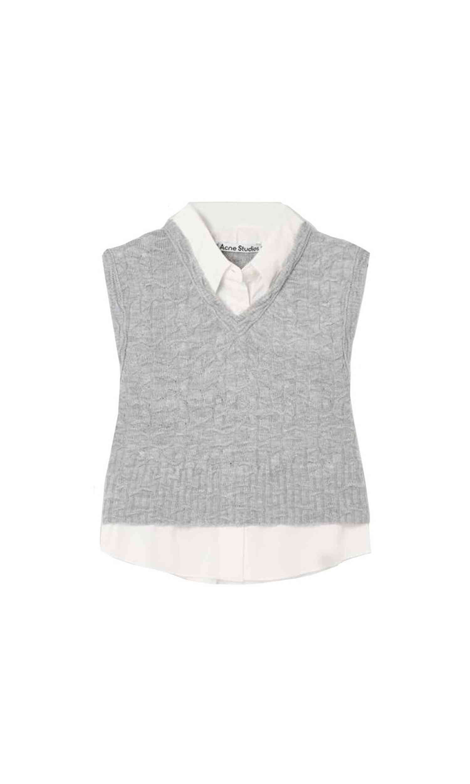 Acne Studios Layered V Neck Vest Glam Steals