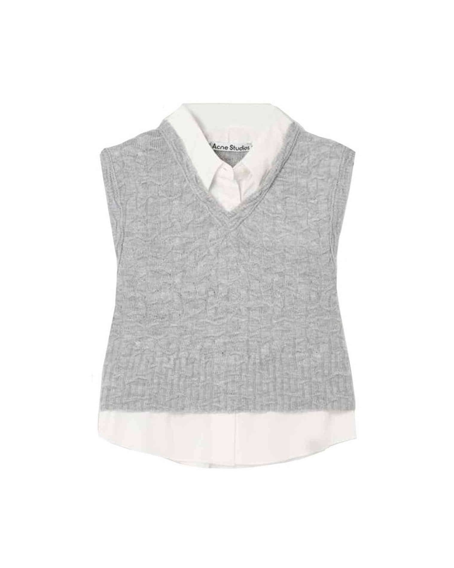 Acne Studios Layered V Neck Vest Glam Steals