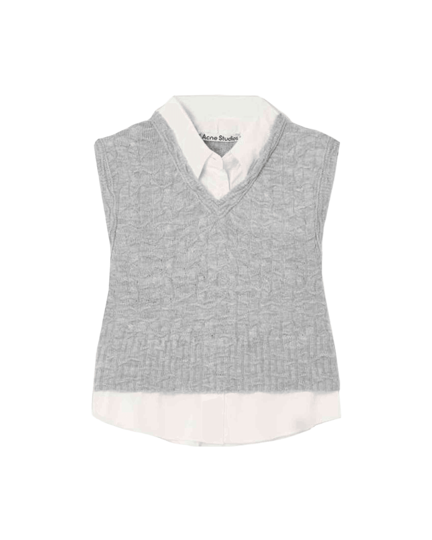 Acne Studios Layered V Neck Vest Glam Steals