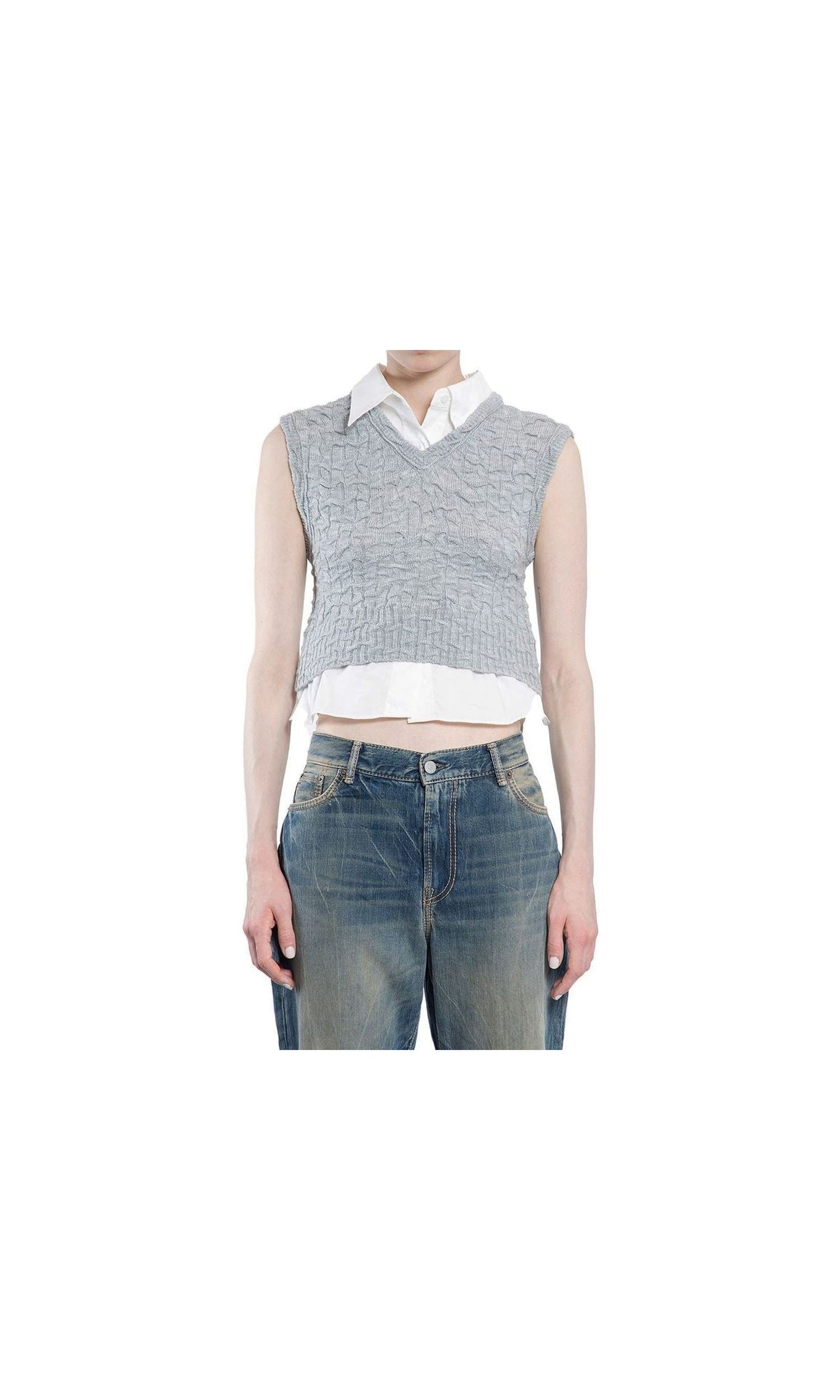 Acne Studios Layered V Neck Vest Glam Steals