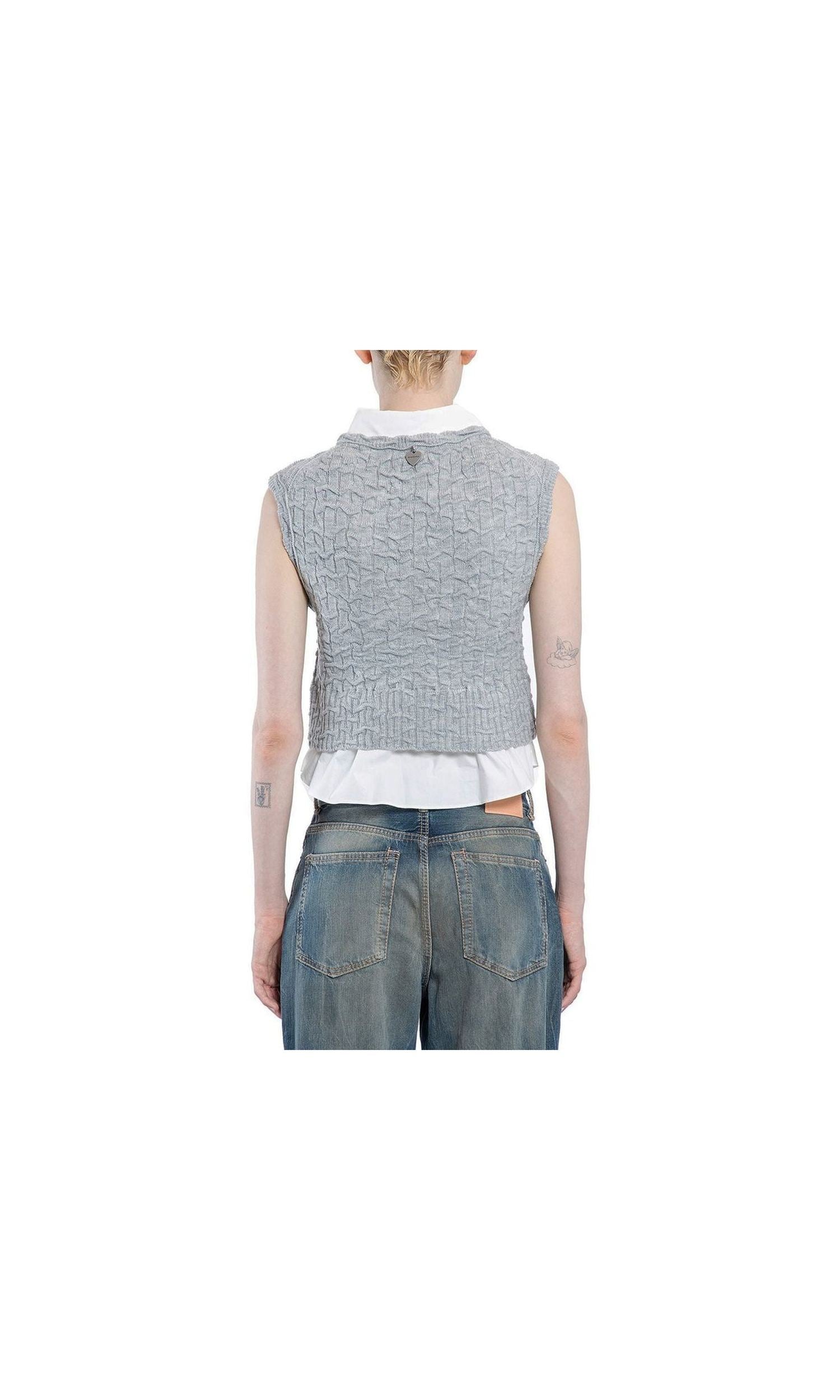 Acne Studios Layered V Neck Vest Glam Steals