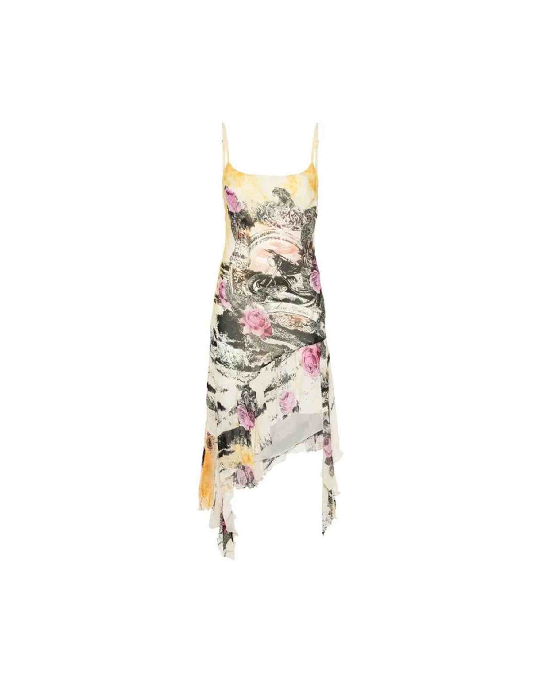 Acne Studios Printed Crepe Dress Glam Steals