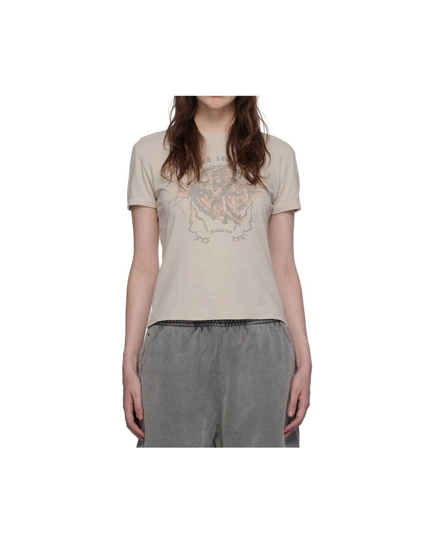Acne Studios Printed T-Shirt Glam Steals