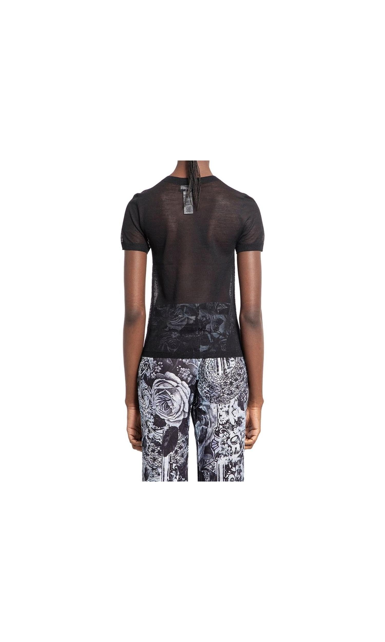 Acne Studios Sheer Knit T-Shirt Glam Steals