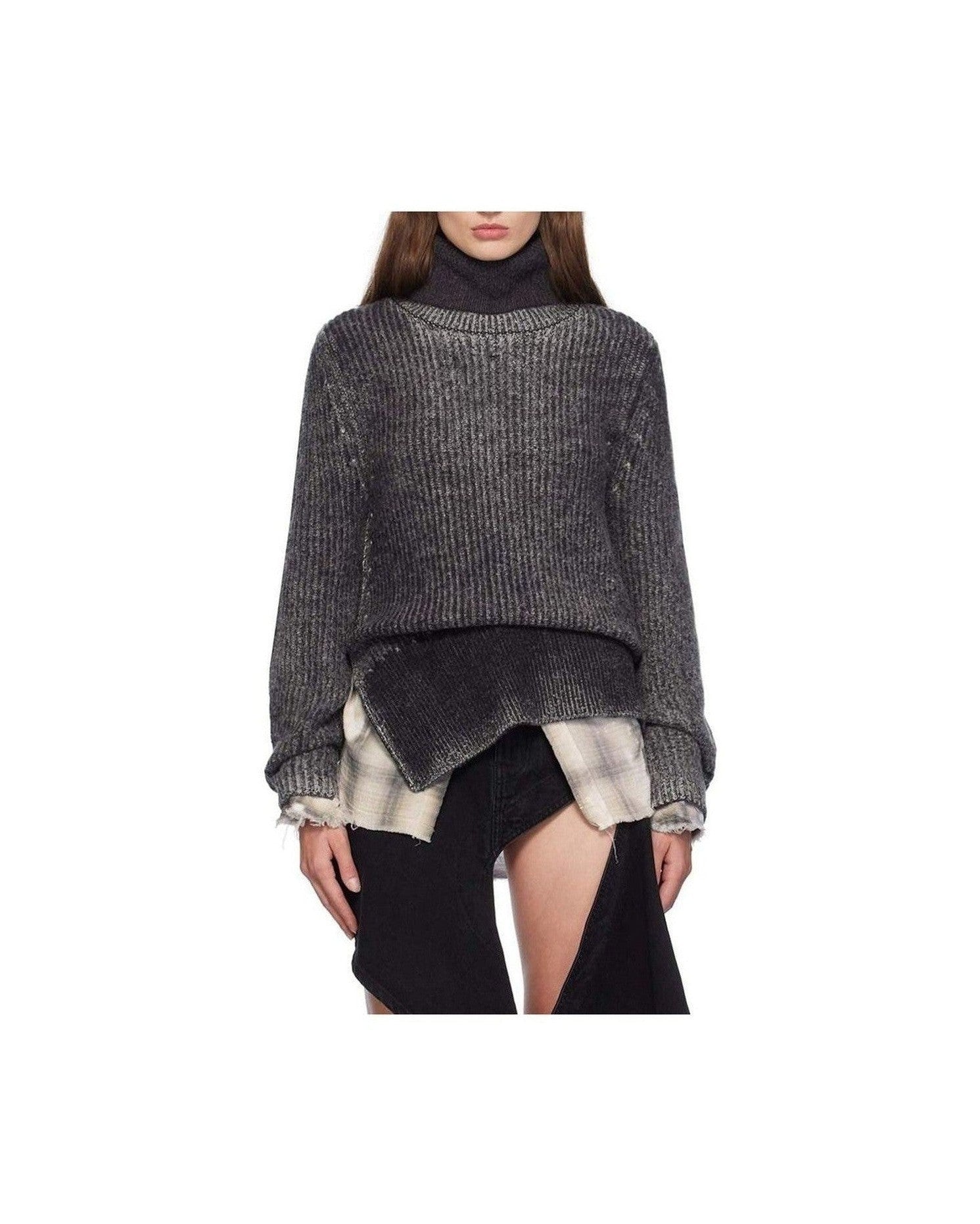 Acne Studios Wool Blend Turtleneck Glam Steals