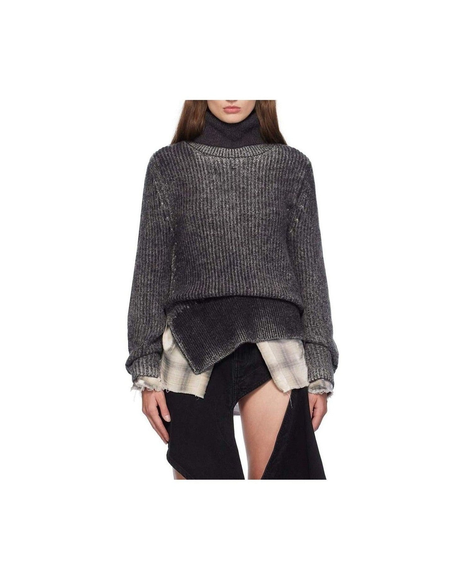 Acne Studios Wool Blend Turtleneck Glam Steals
