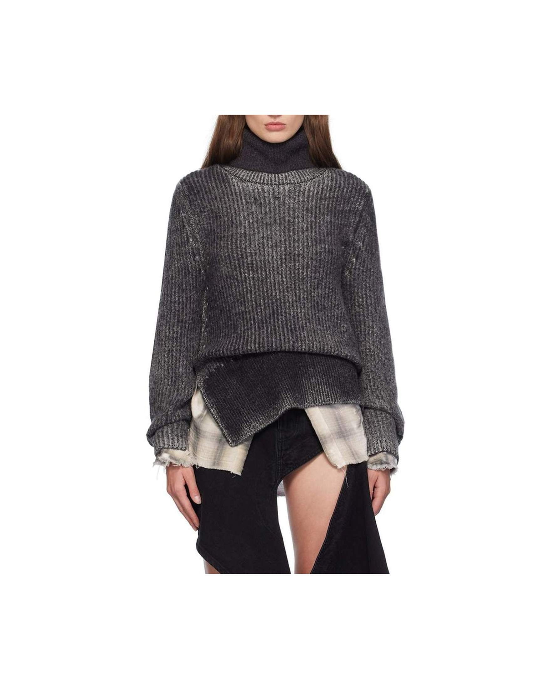 Acne Studios Wool Blend Turtleneck Glam Steals
